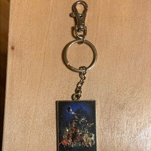 Animal Print Keychain with Clip